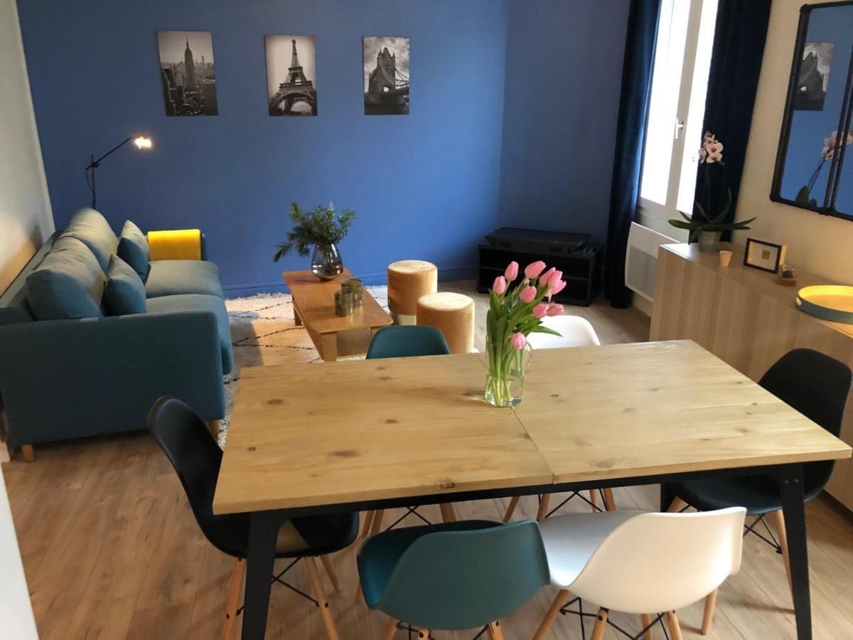 Joli Appartement Le Gutenberg T2 4p Quartier Mirabeau Proche Gare Tours Extérieur photo