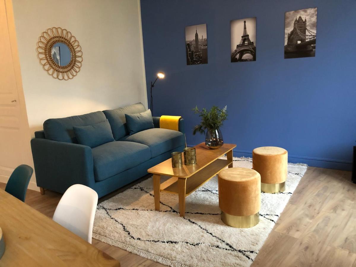 Joli Appartement Le Gutenberg T2 4p Quartier Mirabeau Proche Gare Tours Extérieur photo